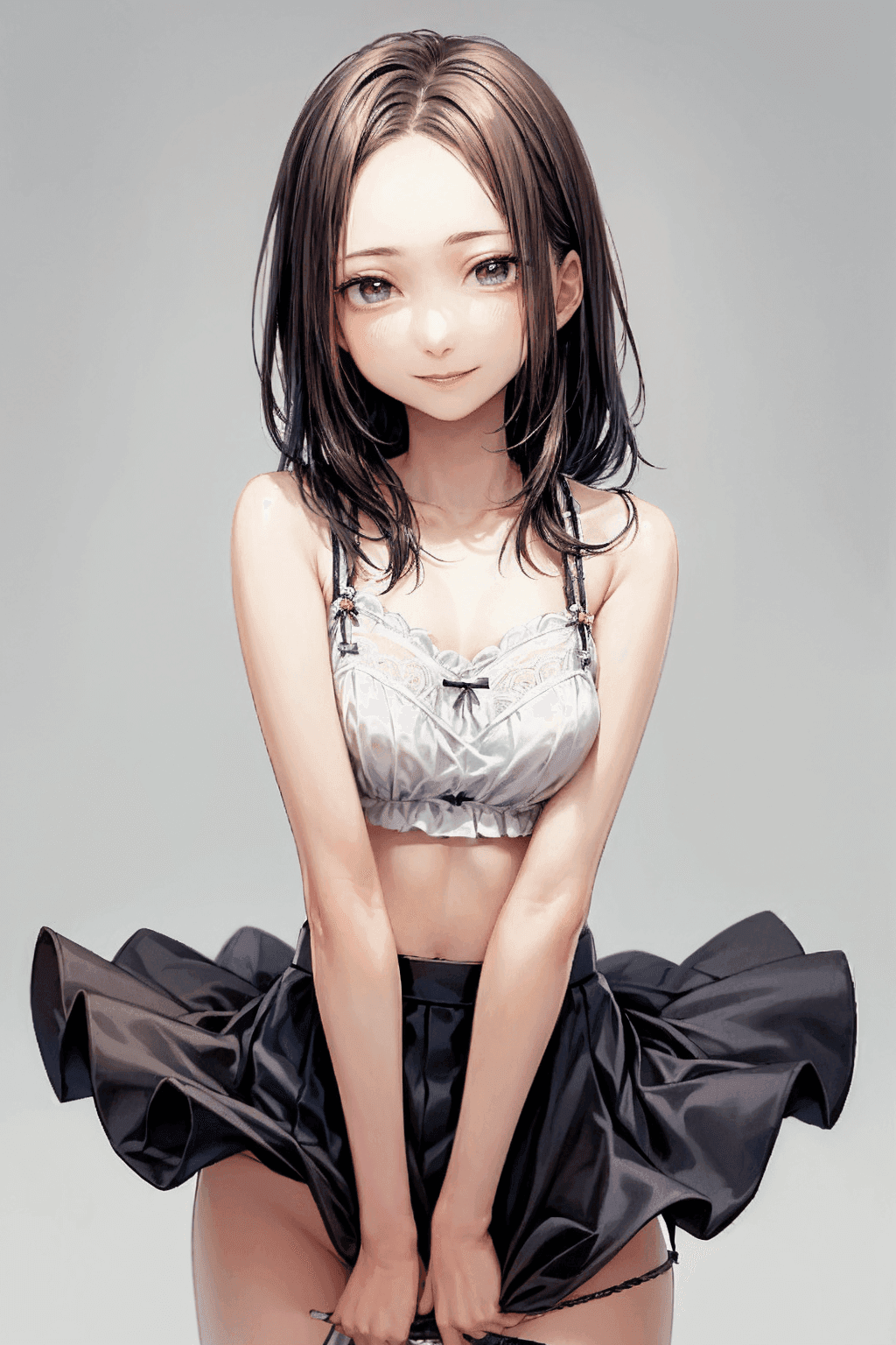 風でパンチラする美女